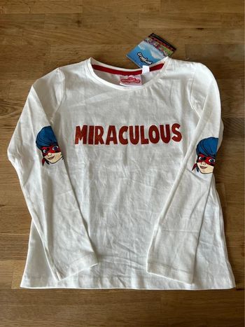 Tee shirt manche longue miraculous