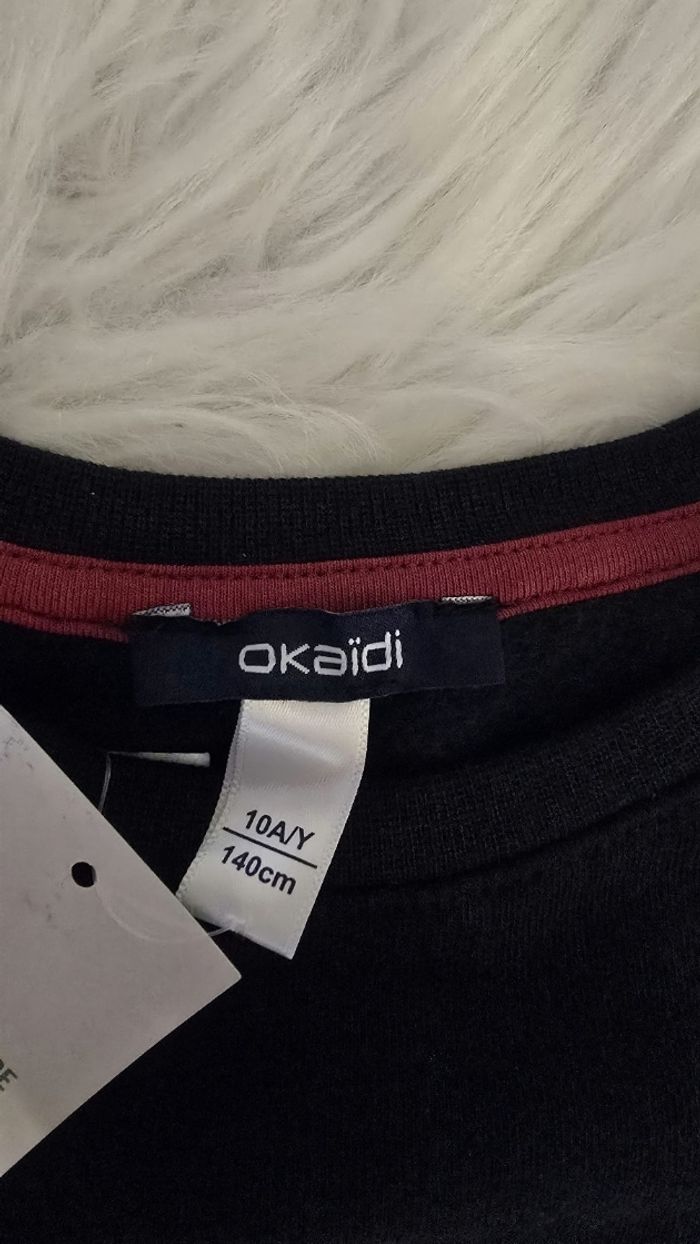 NEUF (non porté)🏷🤩😍🩷🩷superbe  sweat molleton 10 ans fille 🩷🩷🩷 - photo numéro 4