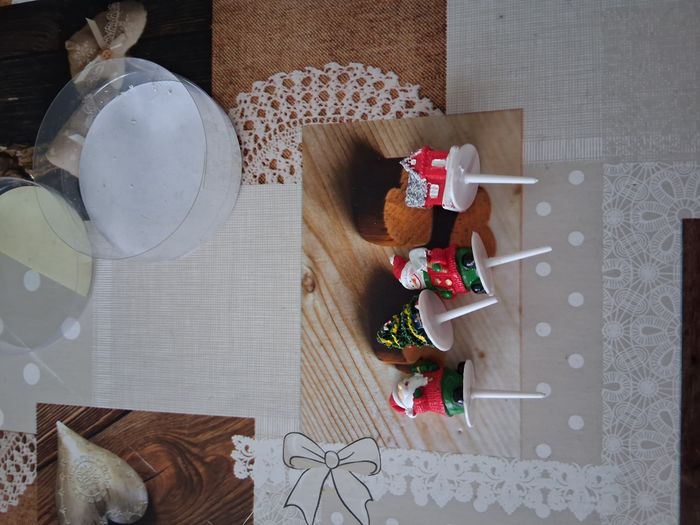 Décoration bûche Noel