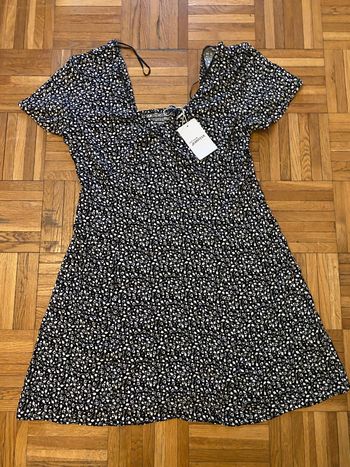Robe d’été blanche et noire (Jennyfer)