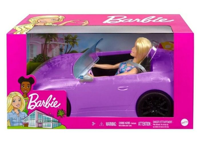 BARBIE ET SA DÉCAPOTABLE MATTEL - photo numéro 6