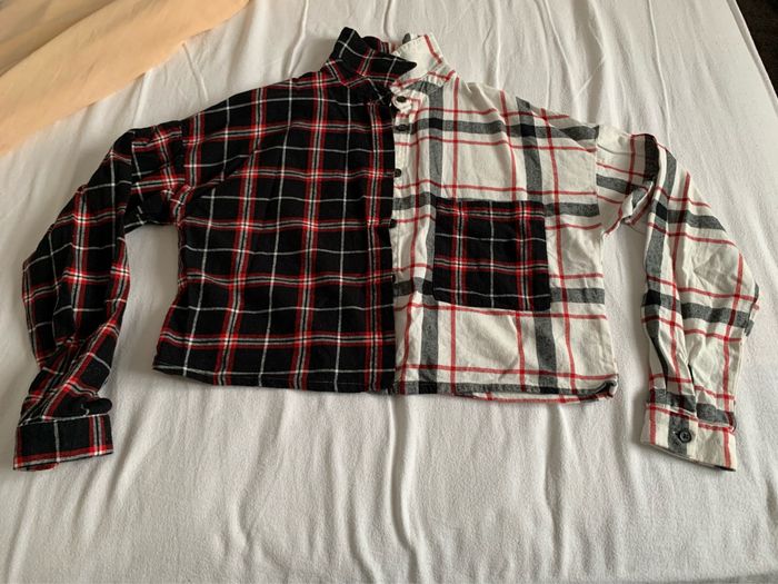 Chemise à carreaux
