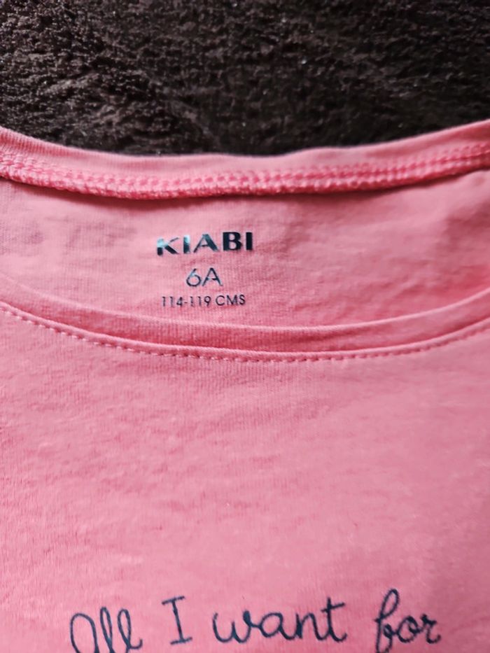 Tee-shirt manches longues filles 6 ans - photo numéro 3
