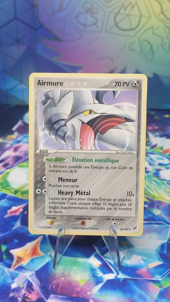 Carte Pokémon Airmure Ex Deoxys 26/107 FR