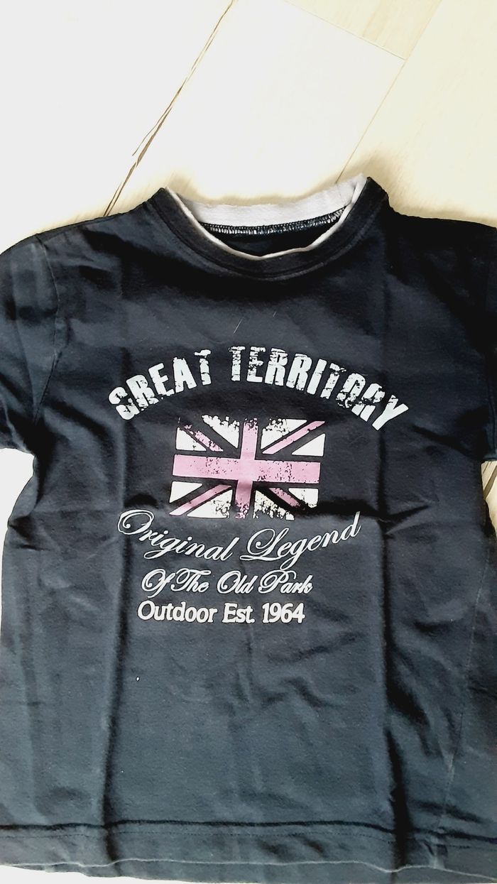 Vêtement garçon tee-shirt manches courtes Vert Baudet 5 ans - photo numéro 2