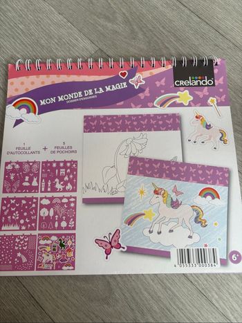 Livre création licorne