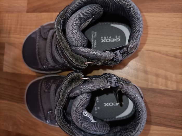 Jolies bottines grises à strass Geox 21 - photo numéro 7