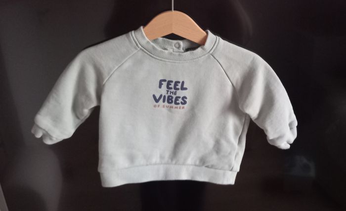 Sweat vert Kiabi - photo numéro 2