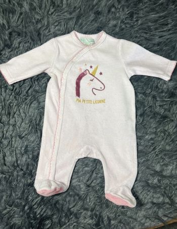 Pyjama rose naissance