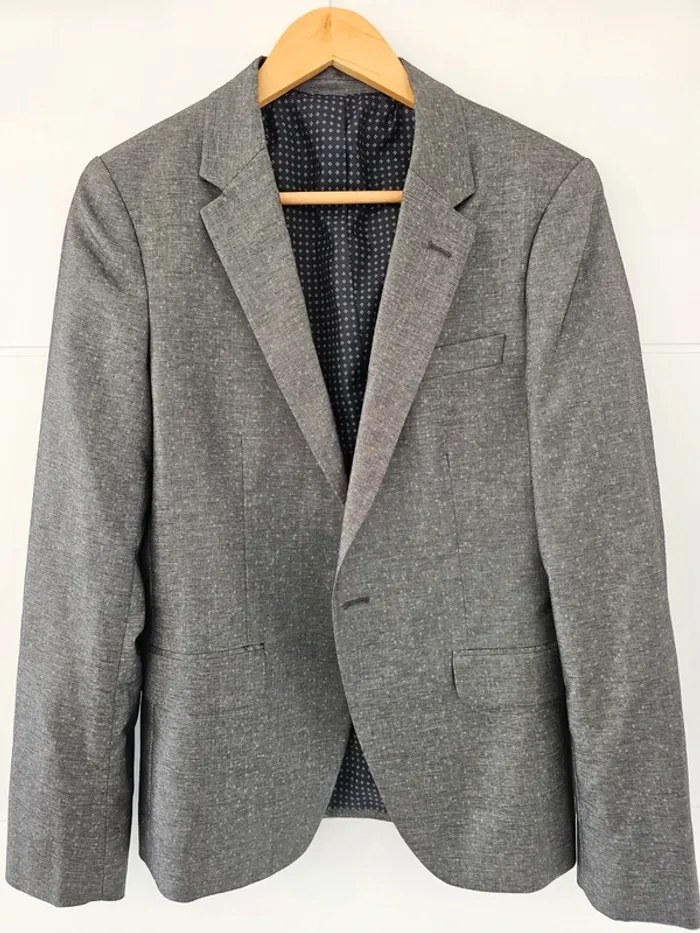 Veste de costume grise