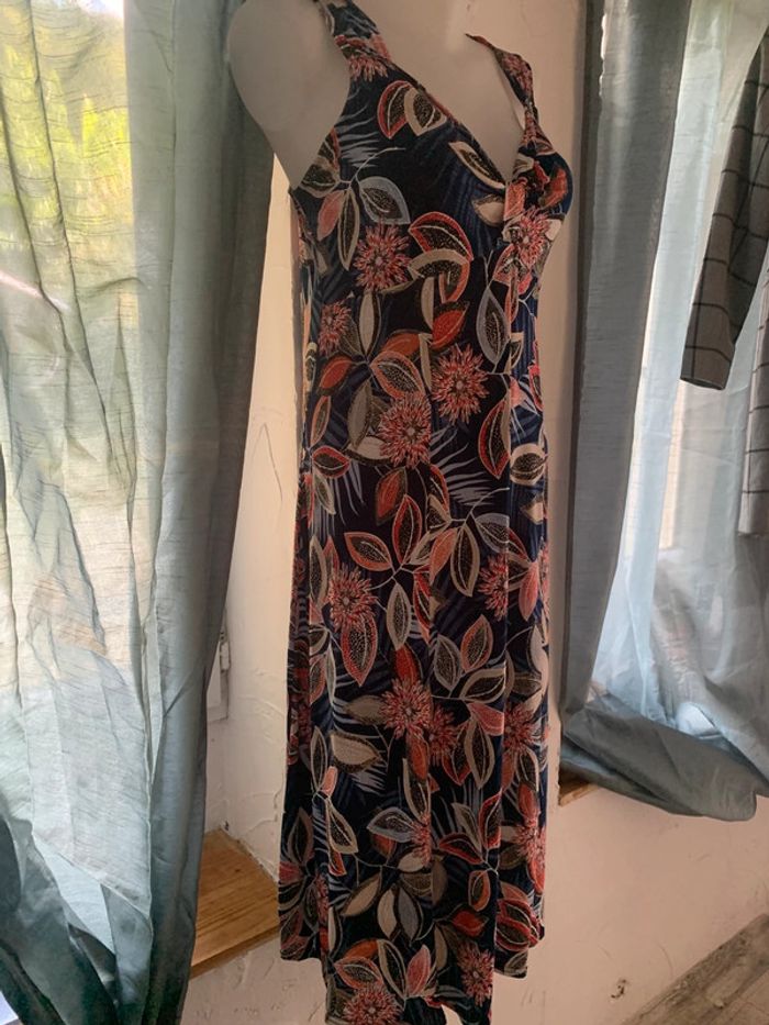 Robe été bleu bonheur longue taille 42/44 - photo numéro 5