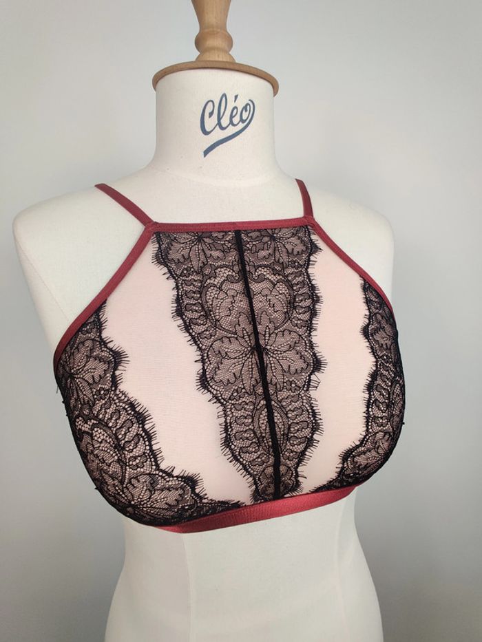 Soutien gorge dentelle transparent M Undiz