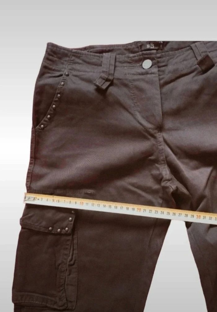 Pantalon buggy cargo marron taille 40 Nais - photo numéro 10
