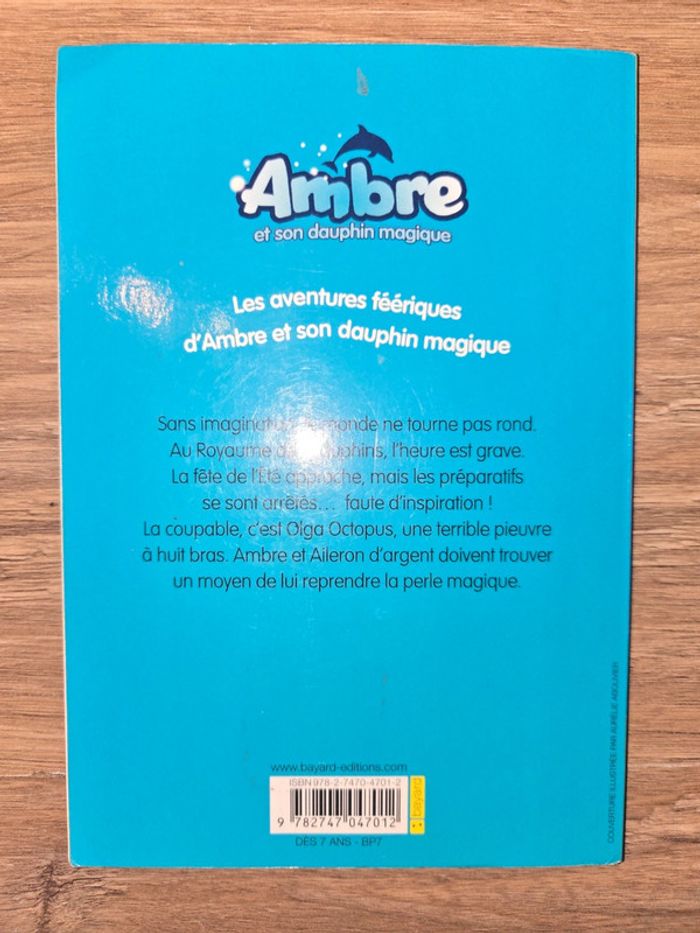 Livre "Ambre et son dauphin magique" - photo numéro 2