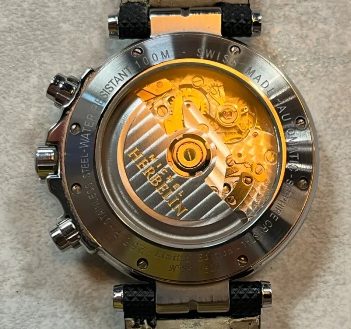 Montre Michel Herbelin Régate Chronographe automatique Limited Édition 500 exemplaires monde - photo numéro 5