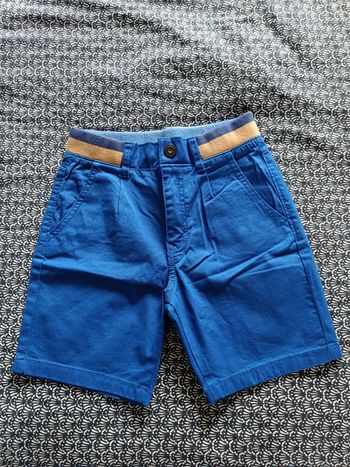 Short catimini bleu roi