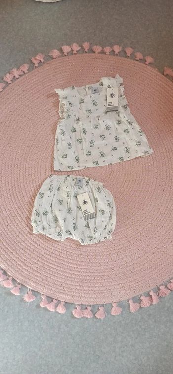 Blouse + culotte bloomer