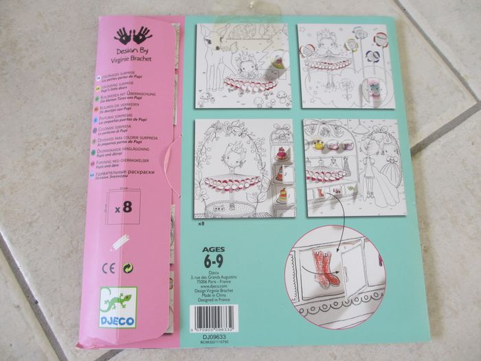 Coloriages surprise Djeco : Les petites portes de Pupi - photo numéro 3