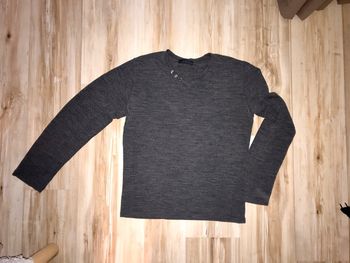 Petit pull léger gris