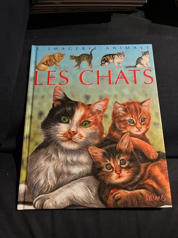 Livre pour enfants la grande imagerie fleurus les chats