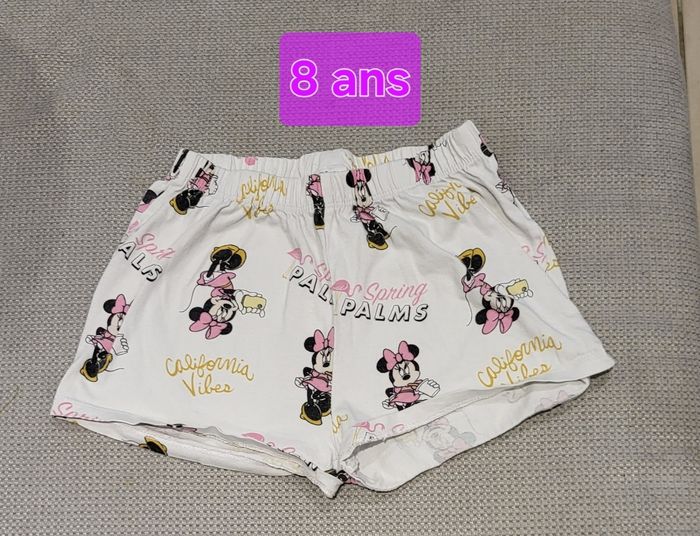 Shorty fille 8 ans Minnie Mouse Disney