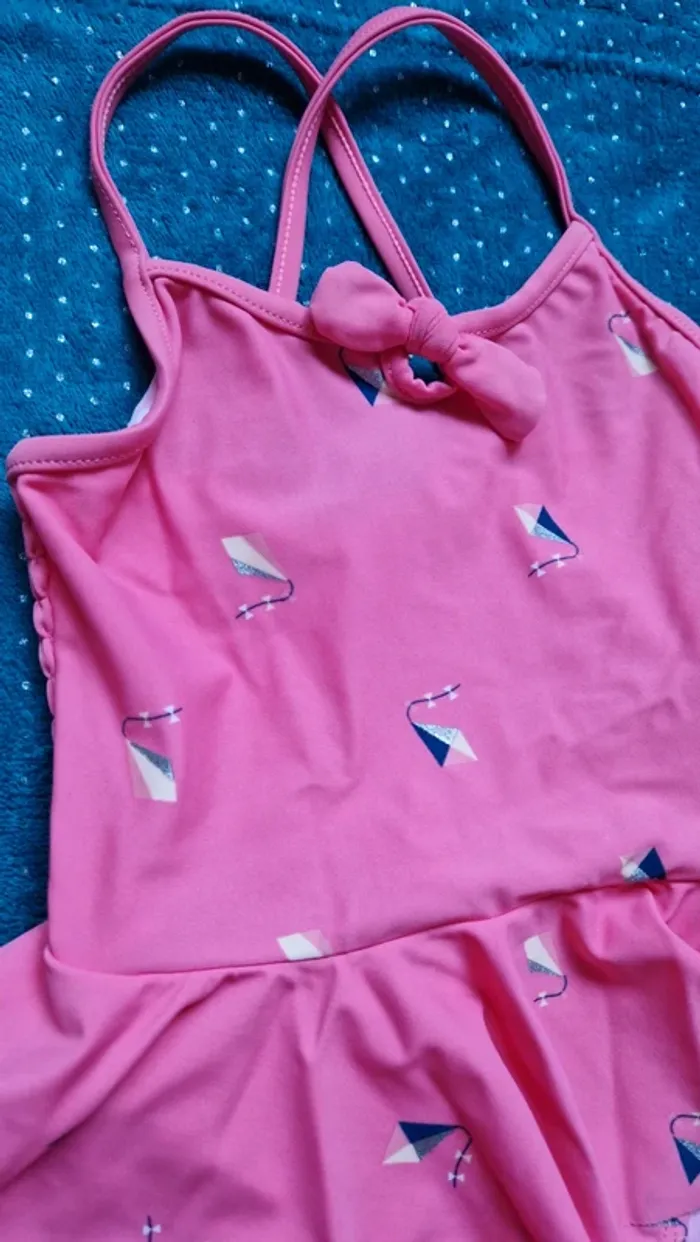 Maillot de bain rose 1 pièce sergent major 2-3ans - photo numéro 2