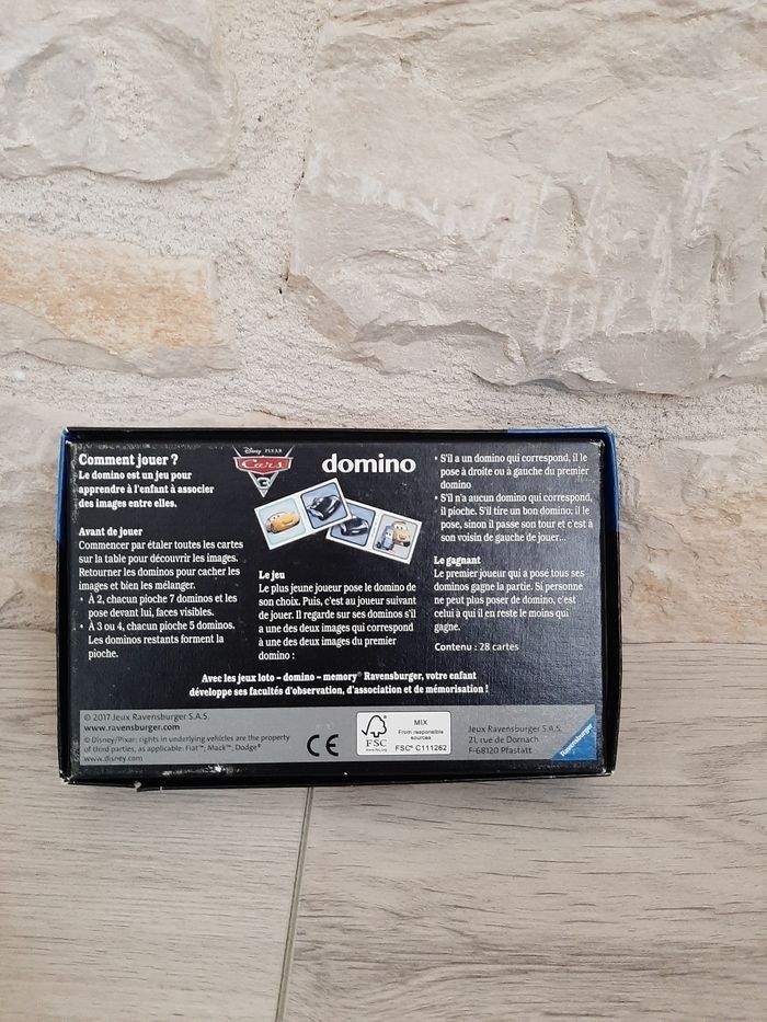 Domino Disney Cars "Ravensburger" en tres bon etat - photo numéro 5