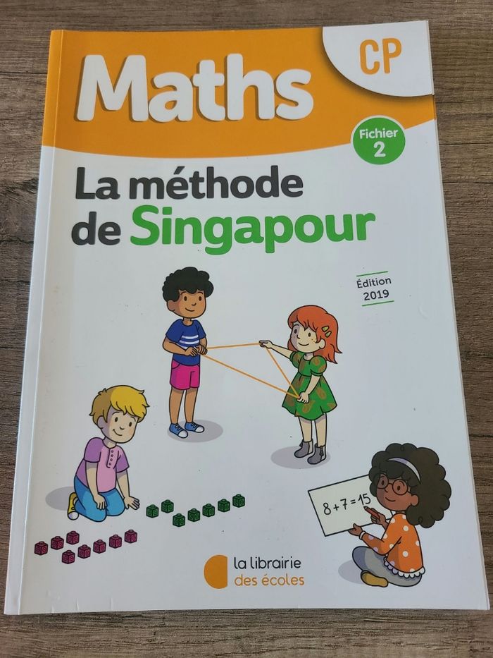 Fichier 2 de Mathématiques "La méthode de Singapour" CP