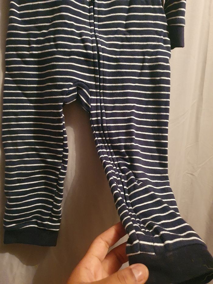 Pyjama sans pied à zip - photo numéro 3