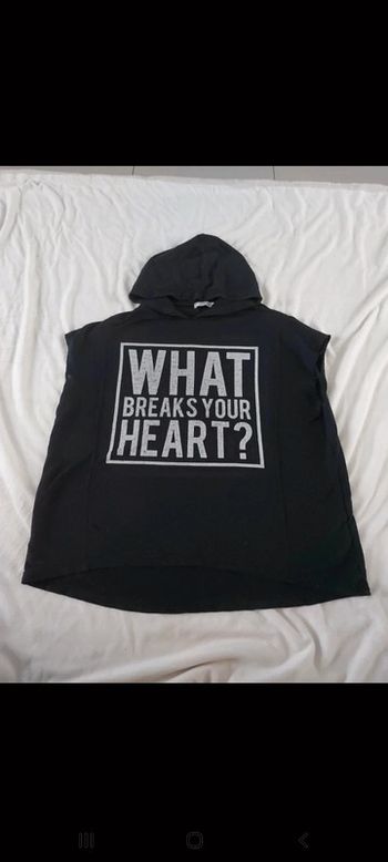 Haut sans manche pull and bear taille M