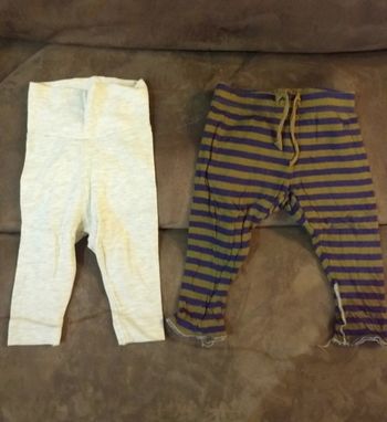 Lot de 2 leggins dont 1 Petit bateau