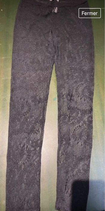 Legging dentelle 38