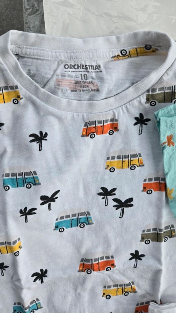 Lot de 4 tee shirts 10 ans orchestra - photo numéro 4