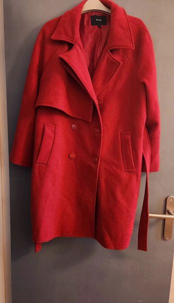 Trench rouge taille XL