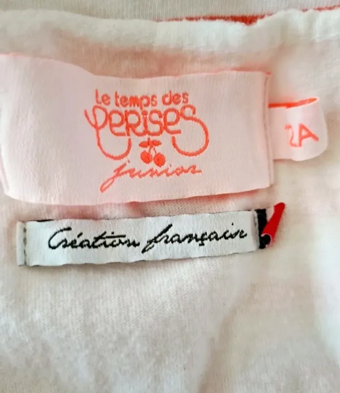 T-shirt Le Temps des Cerises  Taille 12 ans (XS) - photo numéro 5