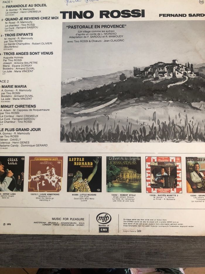 Vinyle 33t Tino Rossi - photo numéro 2