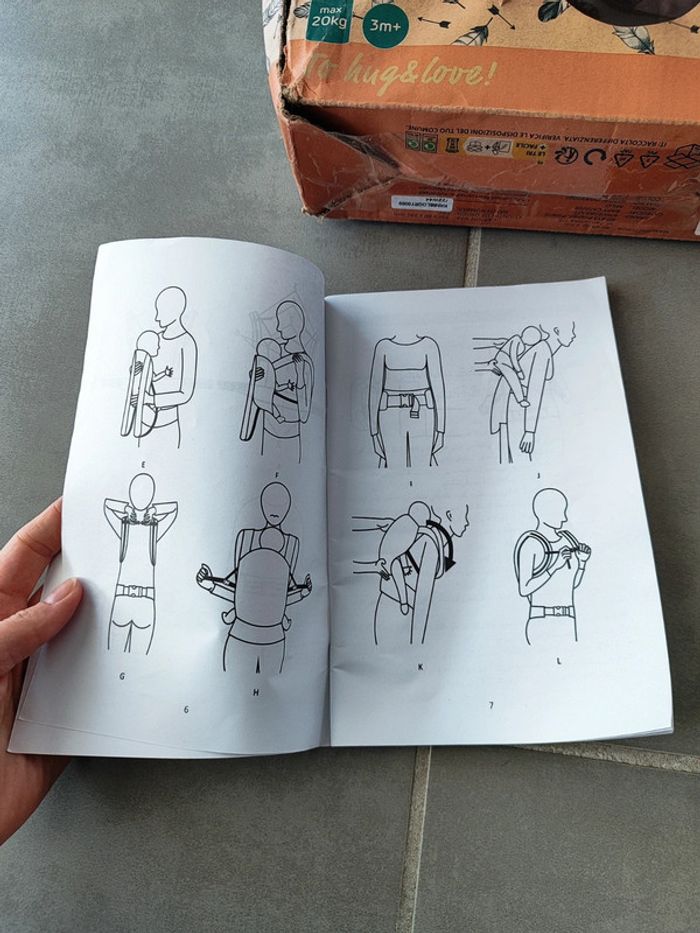 Porte bébé Milo kinderkraft - photo numéro 5