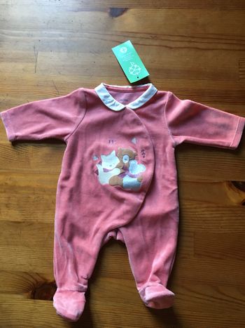 Pyjama velours taille naissance