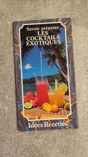 Livre cuisine Les cocktails exotiques