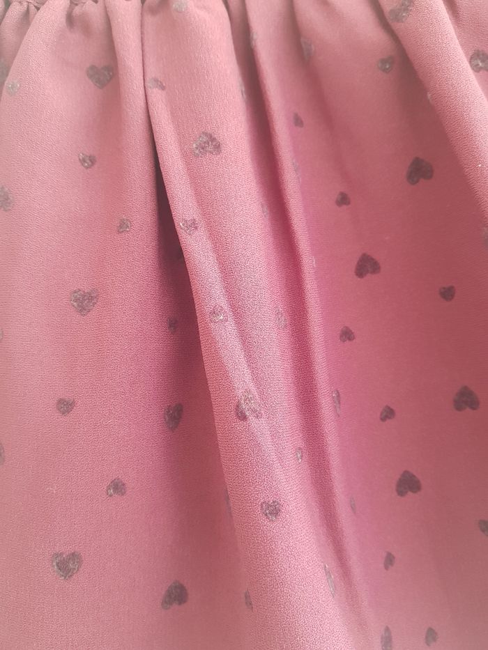 Bel & Bo - Jupe doublée - Taille élastiquée - Cœurs (6 ans) - photo numéro 2