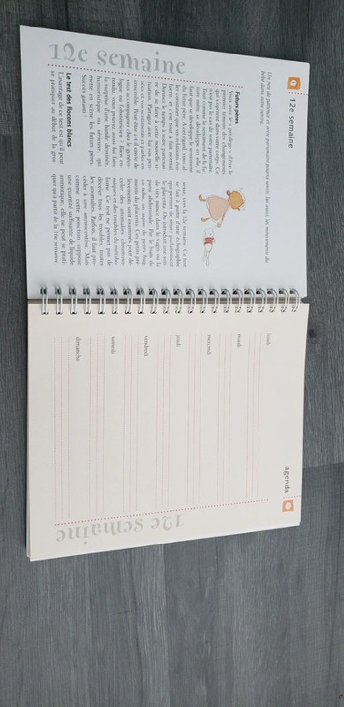 Agenda de grossesse - photo numéro 2