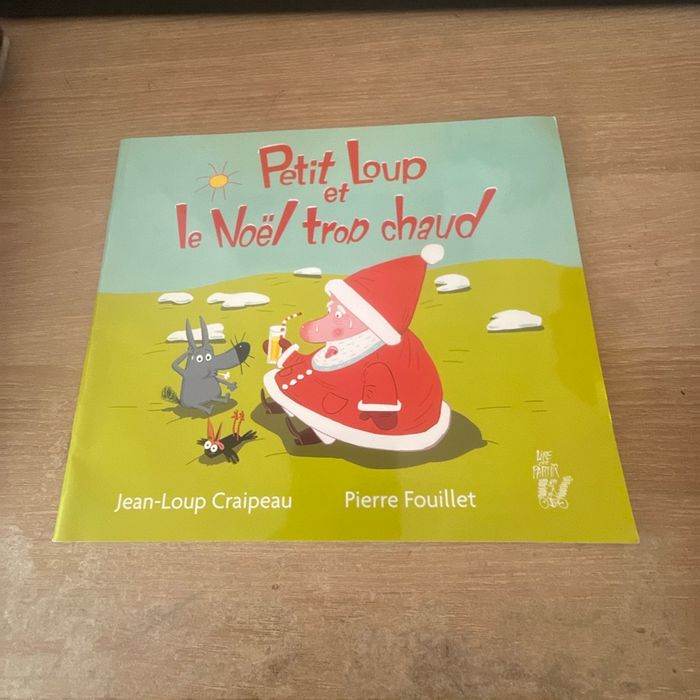 Livre «Petit Loup et le Noël trop chaud»