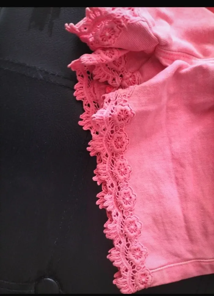 Short jeans rose Tally Weijl TBE Taille XXS - photo numéro 3