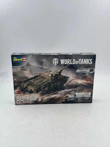 Maquette char militaire Revell World Of Tanks SU-100 1:72 neuf