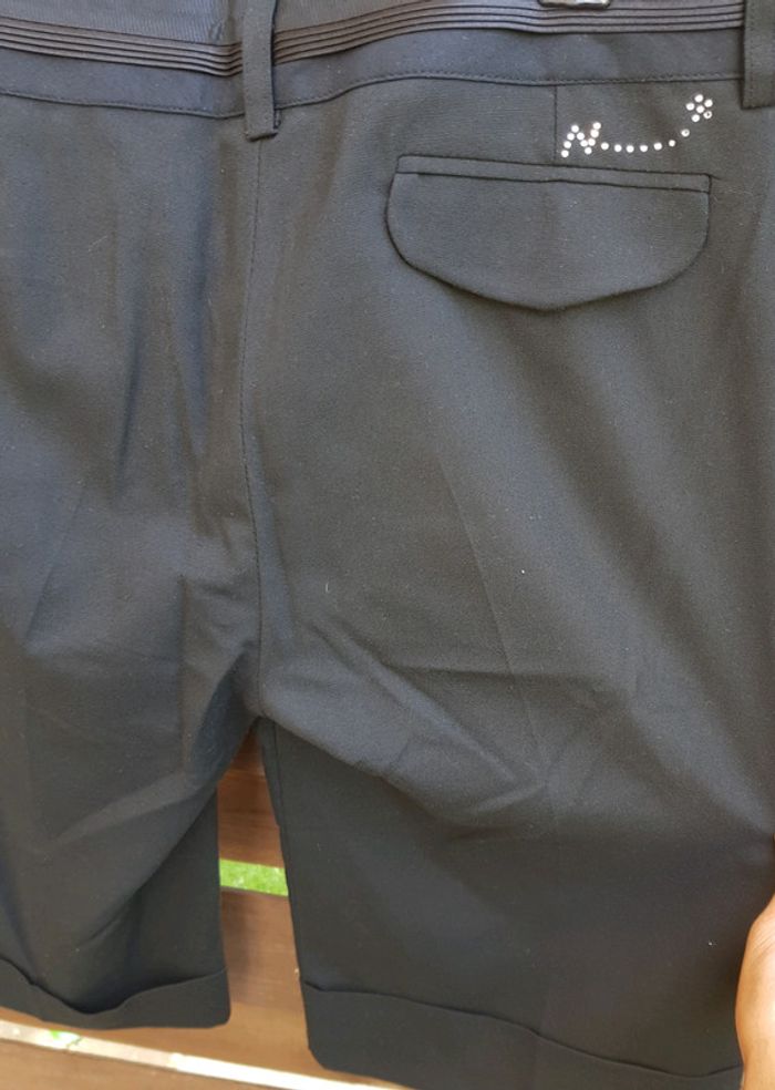 Bermuda noir femme - photo numéro 7