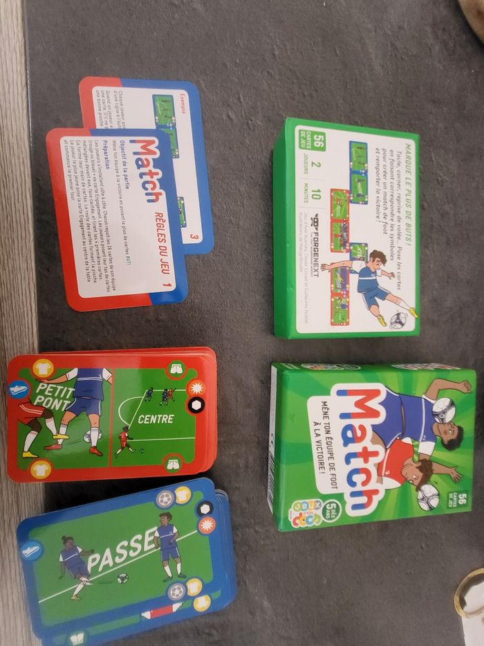 Jeu de cartes thème football ⚽️ - photo numéro 2