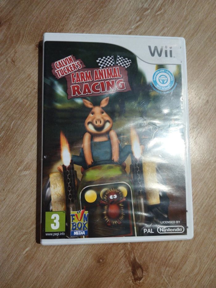 Farm animal racing wii