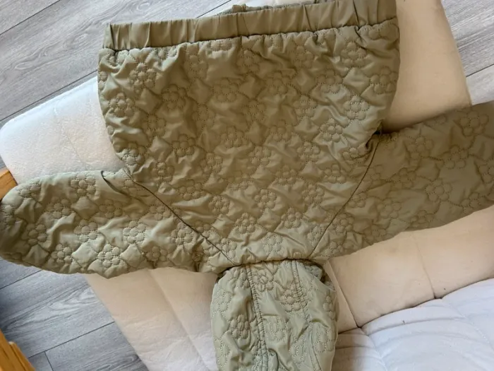 Veste kaki mi saison floral - photo numéro 9