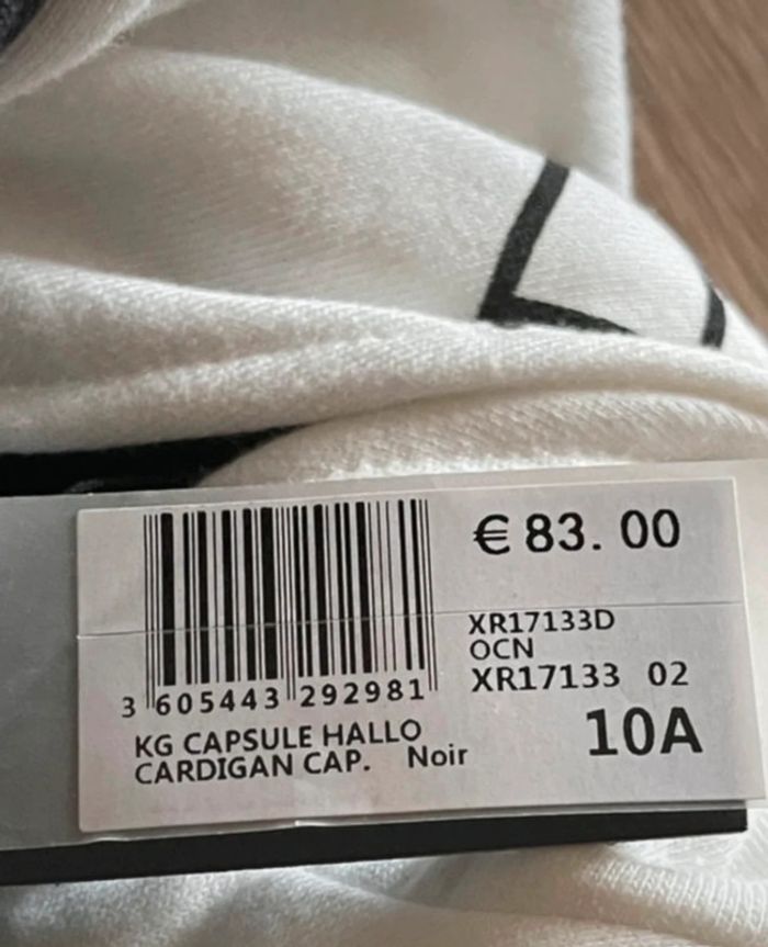 Cardigan fantôme ikks taille 10 ans neuf avec étiquettes - photo numéro 13