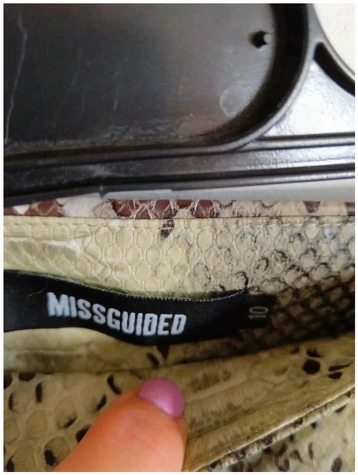 C22 jupe croco Miss guided 38 - photo numéro 3